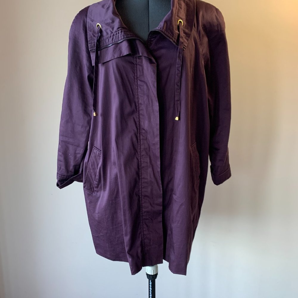 Lined Jacket Size Large - image 2